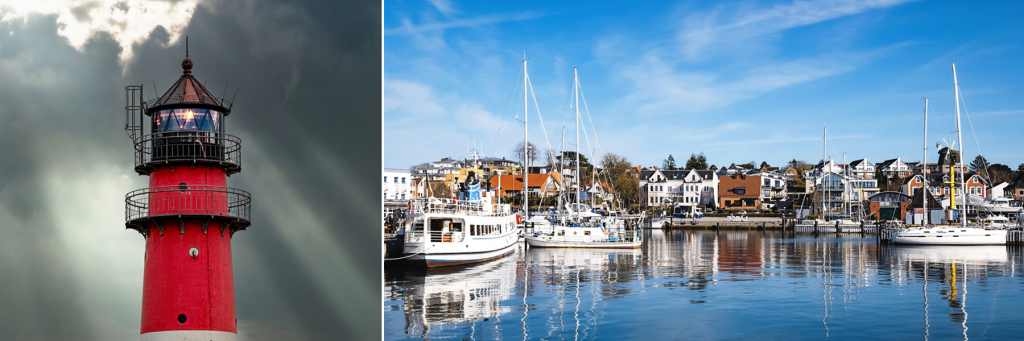 Im Hafen, Naschziege und Erdbeerbiskuit